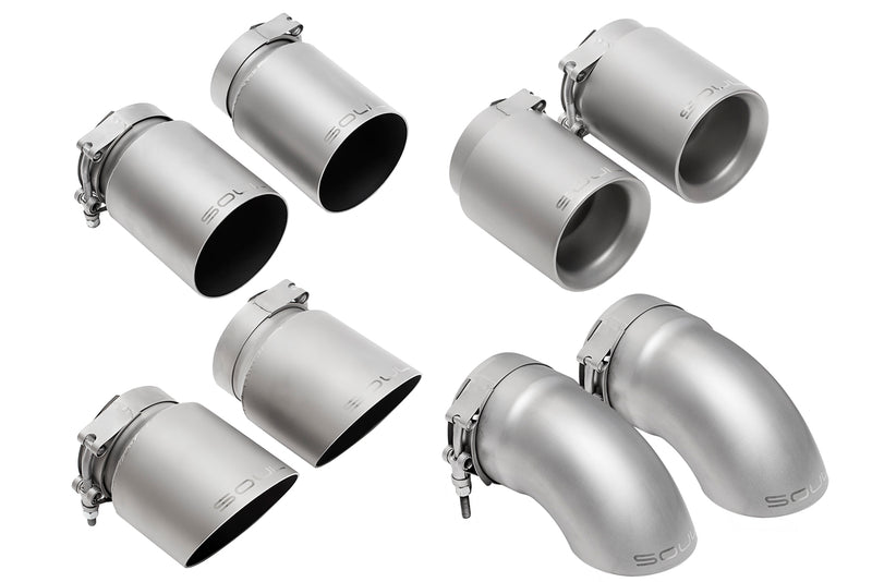 Porsche 991.2 Carrera (with PSE) SOUL Bolt On Exhaust Tips