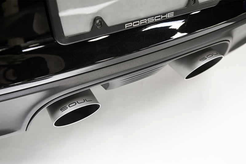 Porsche 991.2 Carrera (with PSE) SOUL Bolt On Exhaust Tips