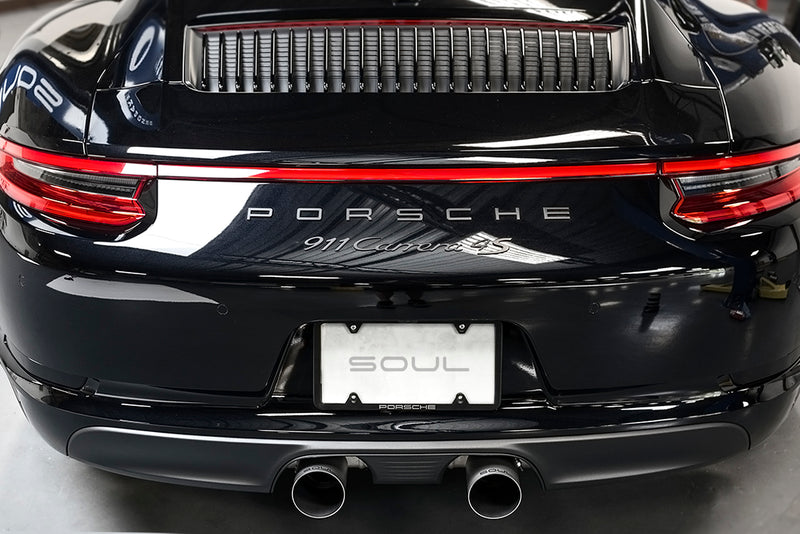 Porsche 991.2 Carrera (with PSE) SOUL Bolt On Exhaust Tips