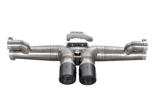 EUROMOTIV Titanium Center Muffler Bypass, Porsche 991/911 GT3/GT3RS 2014 - 2019