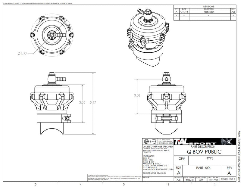 TiALSport Q-Series Blow-Off Valve-CHOOSE OPTIONS