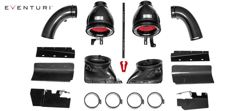 Eventuri Audi B8 RS5/RS4 Black Carbon Fiber Intake System