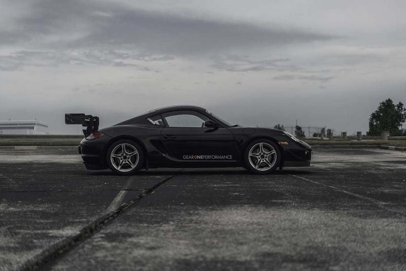 Rear Wing Kit, Including DuckTail - Porsche 987 Cayman