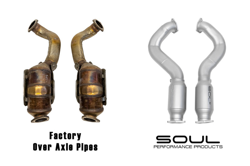 Porsche 718 GT4 RS / Spyder RS SOUL Resonated Over Axle Pipes