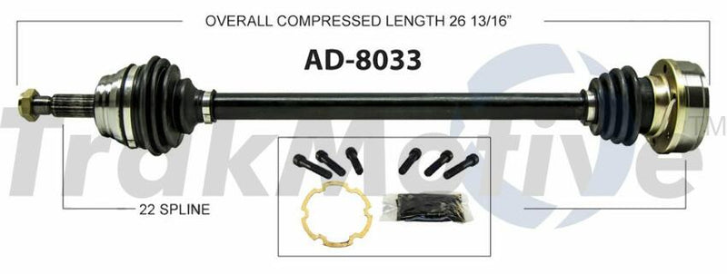 CV Axle Shaft – Front Driver Side