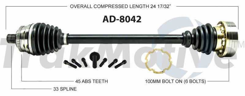 CV Axle Shaft – Front Driver Side