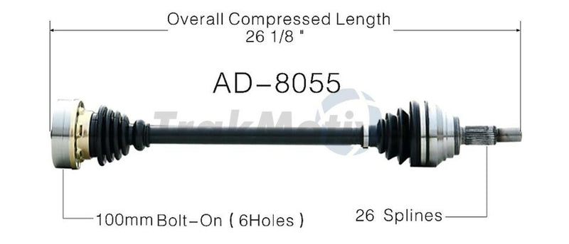 CV Axle Shaft – Front