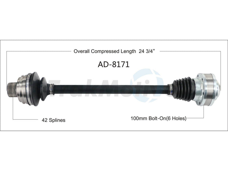 CV Axle Shaft – Rear