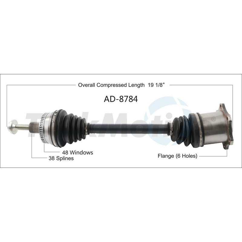 CV Axle Shaft – Front Passenger Side