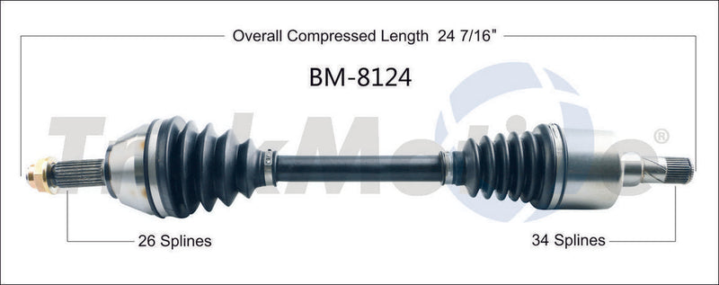 CV Axle Shaft – Front Driver Side