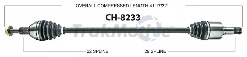CV Axle Shaft – Front Passenger Side