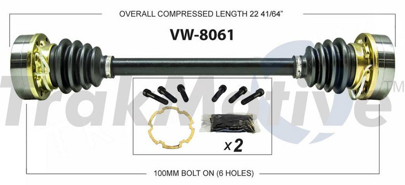 CV Axle Shaft – Rear Passenger Side