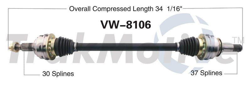 CV Axle Shaft – Rear