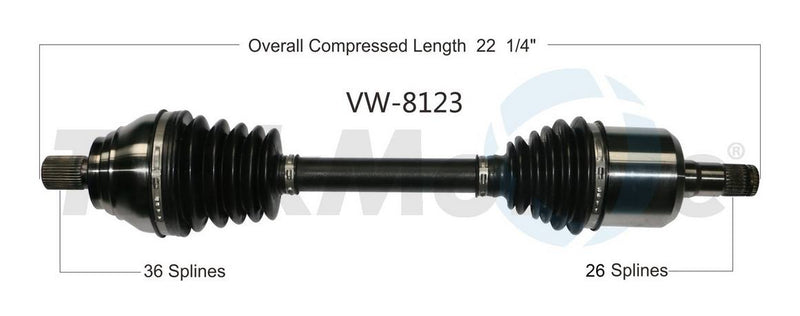 CV Axle Shaft – Front Driver Side