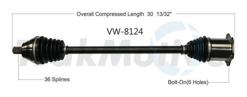 CV Axle Shaft – Front Passenger Side