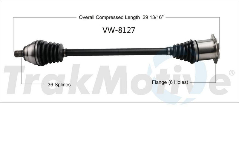 CV Axle Shaft – Front Passenger Side