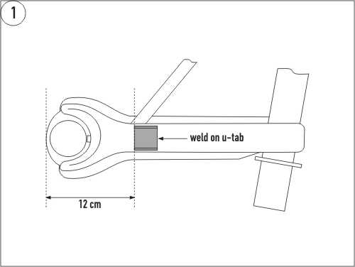 U-Bracket Adapter (pr), Front Swaybar 911/912/930 (1974-89)