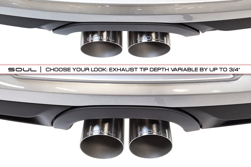 Porsche 981 GT4 / Boxster Spyder / Clubsport SOUL Valved Exhaust System
