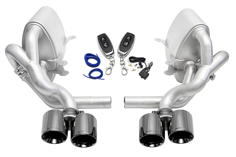 Porsche 997.2 Carrera SOUL Valved Side Mufflers