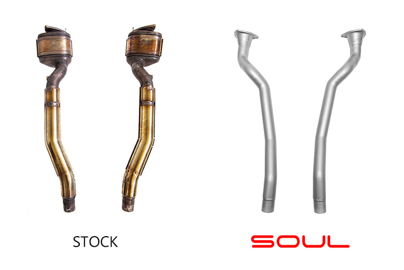 Ferrari FF / GTC4Lusso V12 SOUL Competition Downpipes