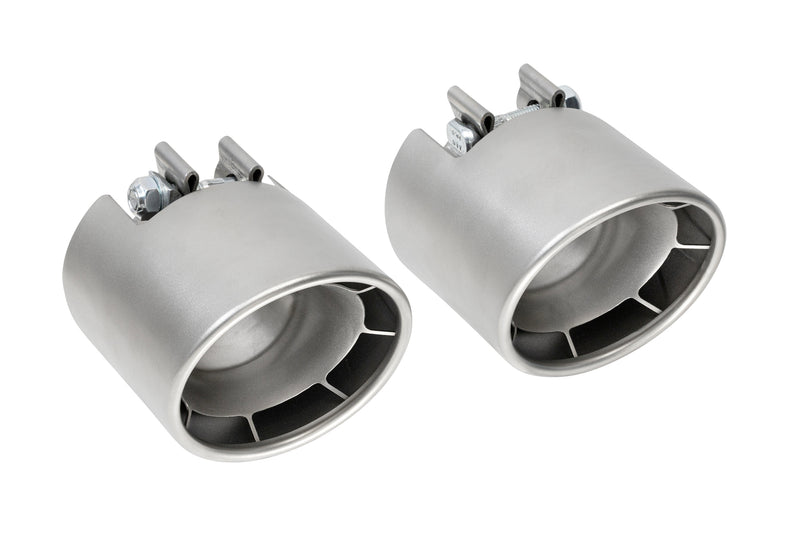 Porsche 718 GT4 RS / Spyder RS SOUL Weissach-Style Bolt-On Exhaust Tips