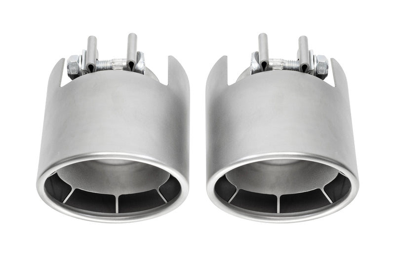 Porsche 718 GT4 RS / Spyder RS SOUL Weissach-Style Bolt-On Exhaust Tips