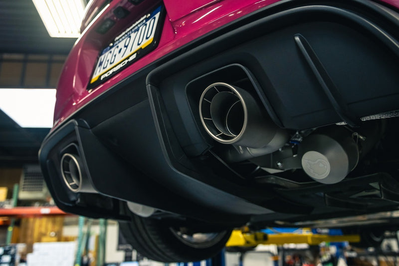 Porsche 718 GT4 RS / Spyder RS SOUL Weissach-Style Bolt-On Exhaust Tips