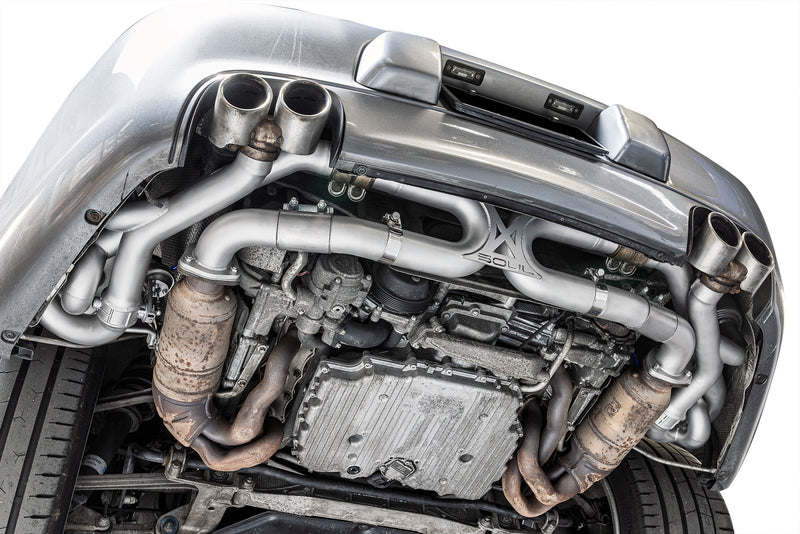 Porsche 997.2 Carrera SOUL Valved Side Mufflers