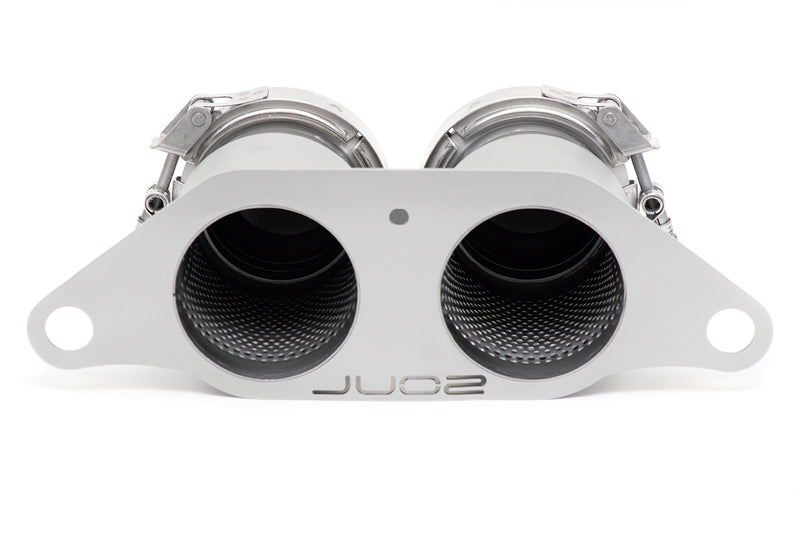 Porsche 991 GT3 / GT3 RS SOUL Bolt-On Resonated Turn Down Exhaust Tips