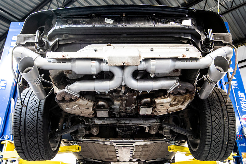 Porsche 993 Carrera Sport Cat Muffler Bypass Exhaust