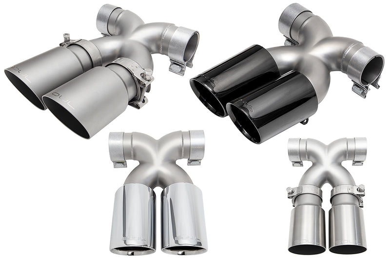Porsche 718 Boxster / Cayman SOUL Bolt-On X-Pipe With Tips