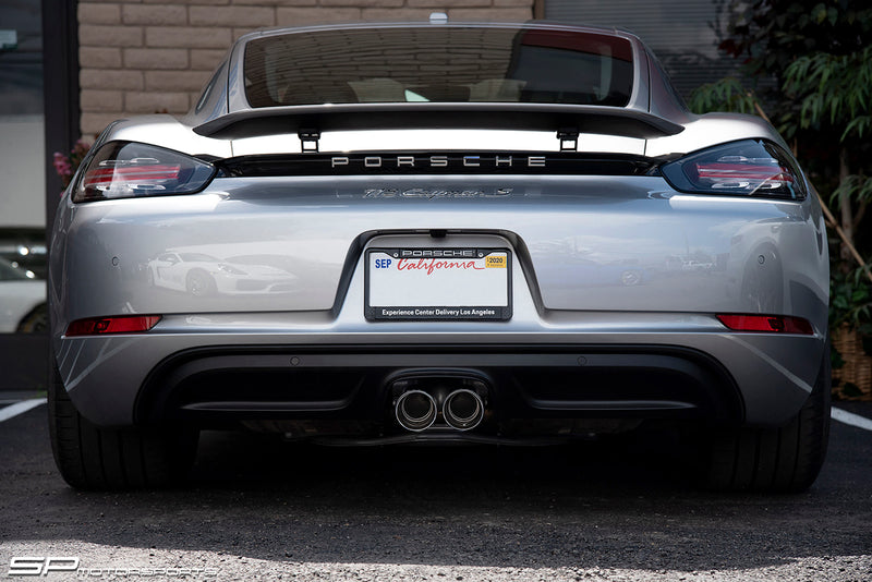 Porsche 718 Boxster / Cayman SOUL Bolt-On X-Pipe With Tips