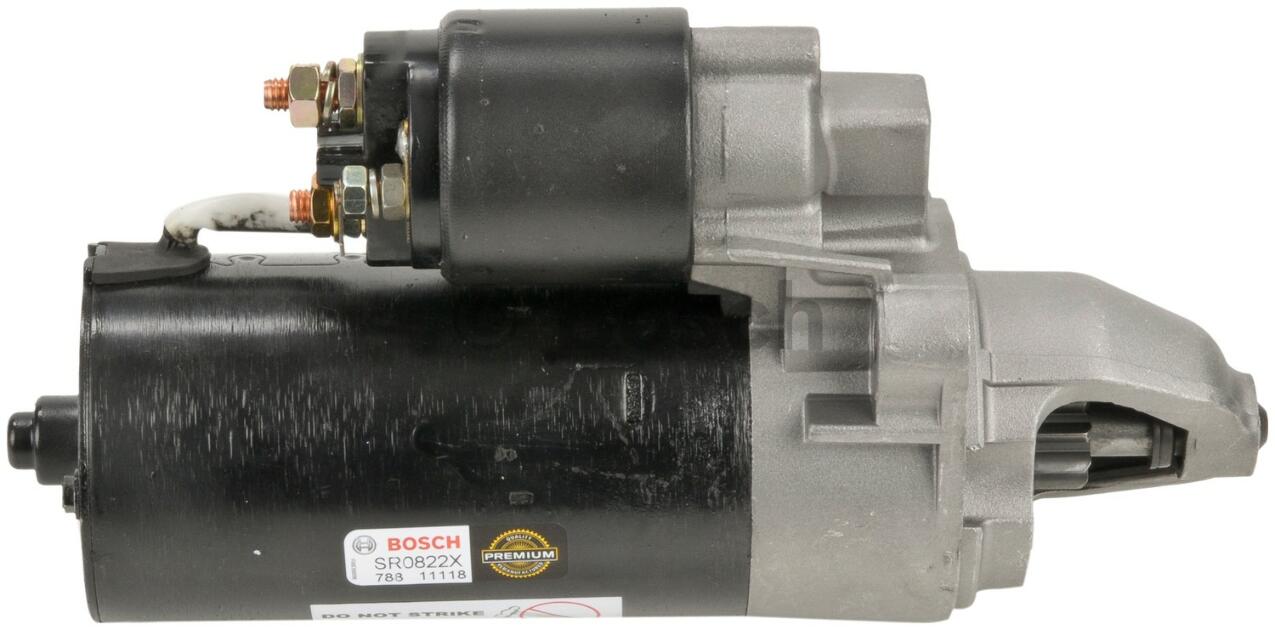 VW Starter Motor (Rebuilt) 07D911023AX – Bosch SR0822X