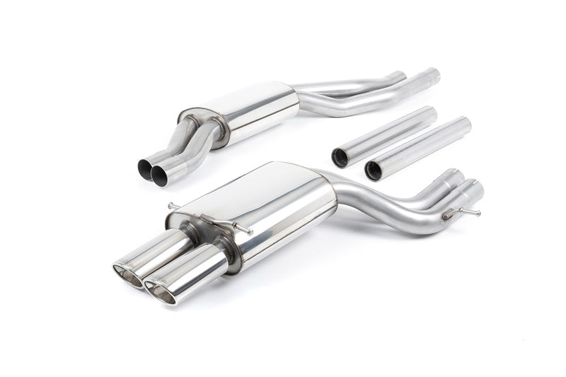 Milltek Cat Back Exhaust Audi S4 2.7T Quattro B5 97-01