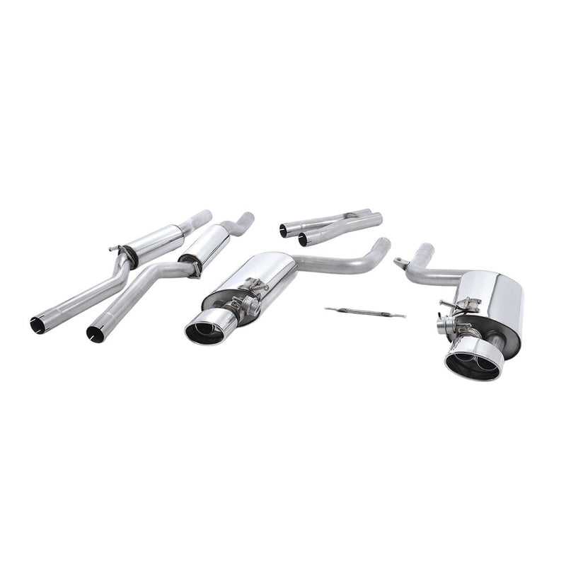 Milltek Cat Back Exhaust Audi RS4 B7 4.2 V8 Saloon Avant and Cabriolet 06-08
