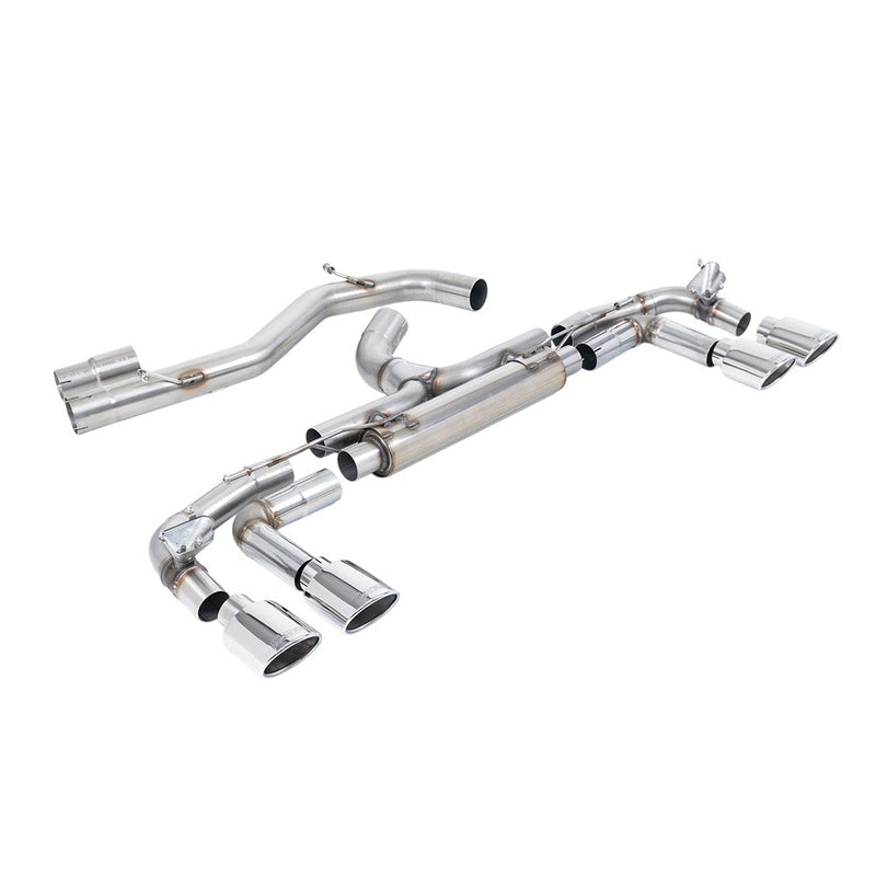 Milltek Particulate Filter-back Exhaust Audi S3 2.0 TFSi Quattro Sportback 310PS 8Y (OPF/GPF Models Only) 20-25
