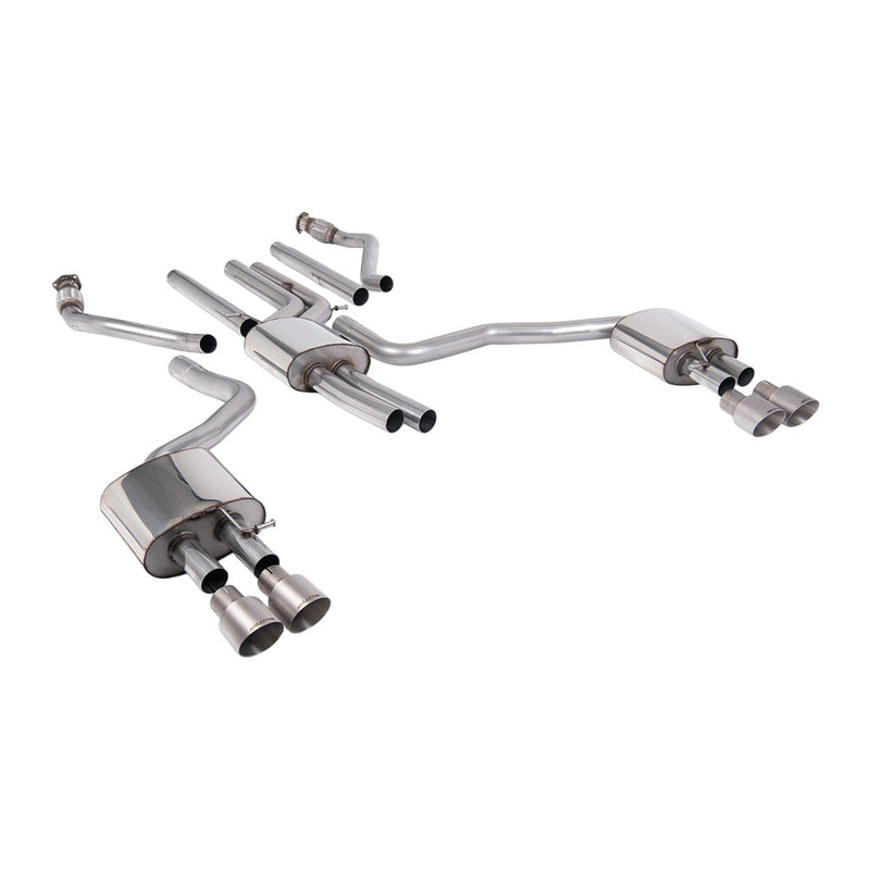 Milltek Cat Back Exhaust Audi A6 3.0TFSi V6 (S-Line Facelift Models Only) C7.5 15-18