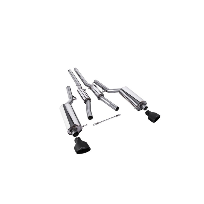 Milltek Cat Back Exhaust Audi RS6 C5 V8 Bi-Turbo Saloon and Avant 02-04