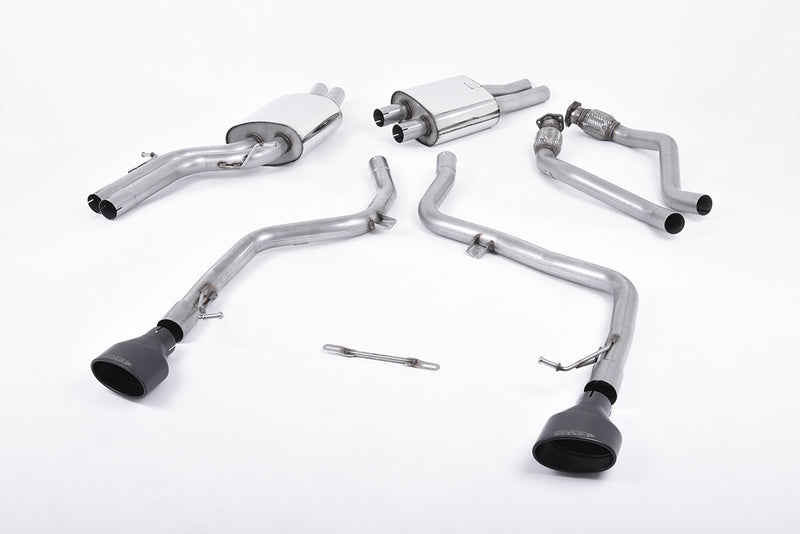Milltek Cat Back Exhaust Audi S5 3.0 TFSi B8 Coupe and Cabriolet (S-Tronic) 09-11