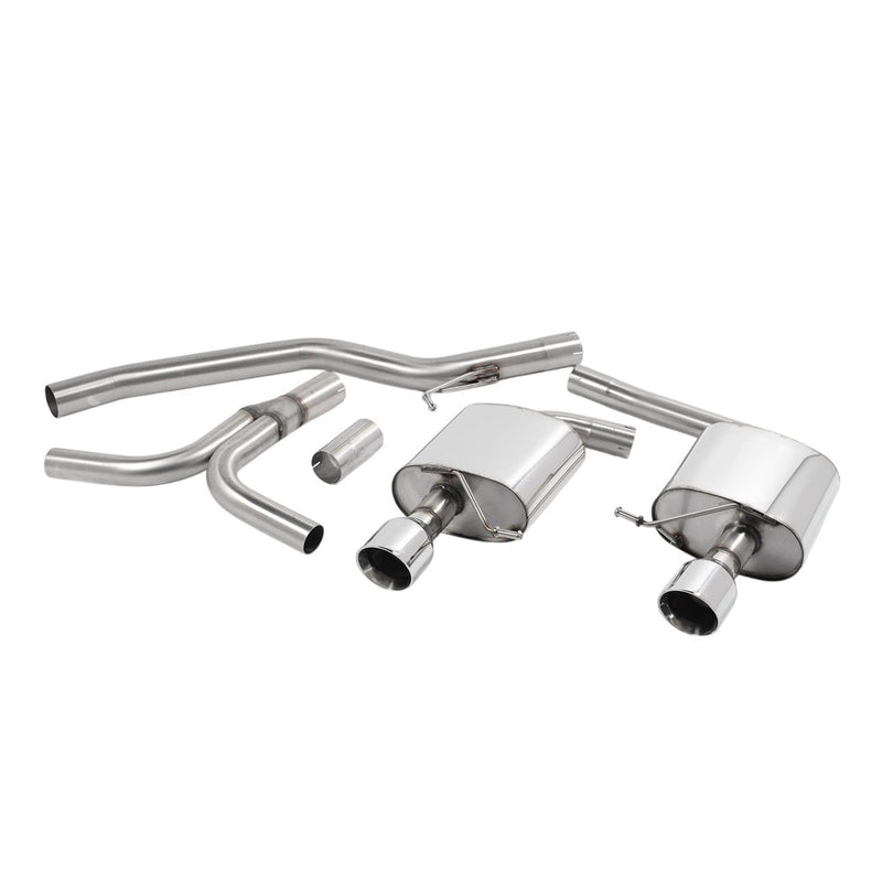 Milltek Cat Back Exhaust Audi A5 Cabriolet 3.0 TDi (DPF) Quattro 09-25