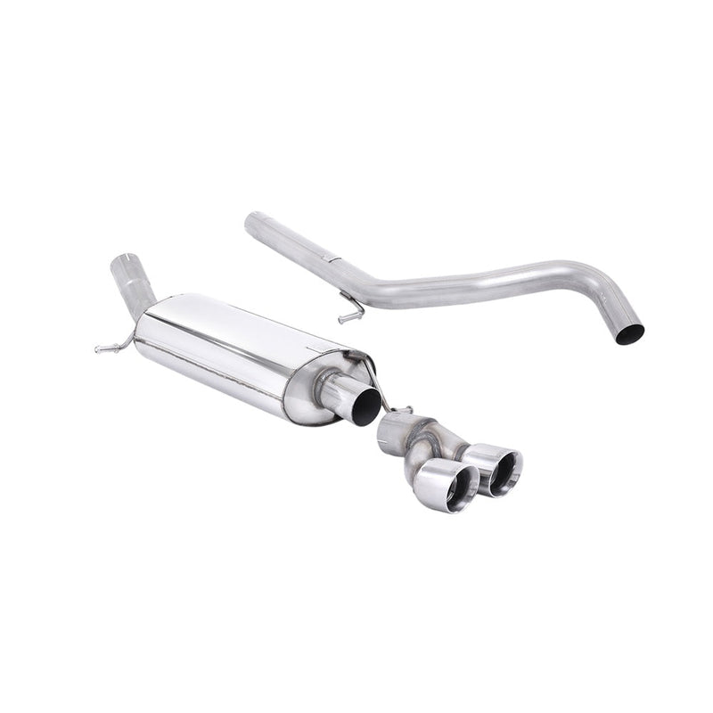 Milltek Cat Back Exhaust Audi A1 1.4 TFSi S-Line 122PS 10-15