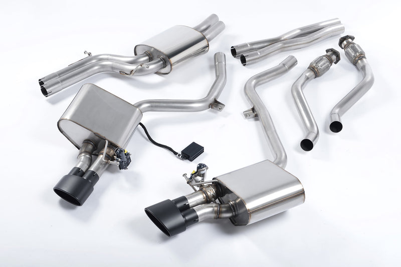 Milltek Cat Back Exhaust Audi S5 3.0 TFSi B8 Coupe and Cabriolet (S-Tronic) 09-11