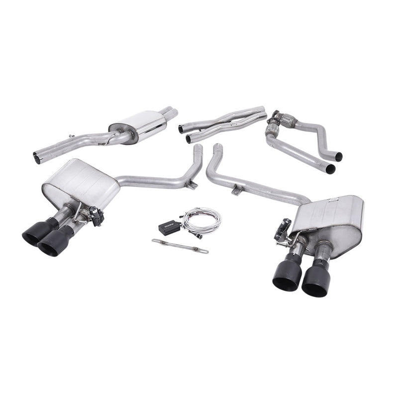 Milltek Cat Back Exhaust Audi S5 3.0 TFSi B8.5 Coupe and Cabriolet 11-16