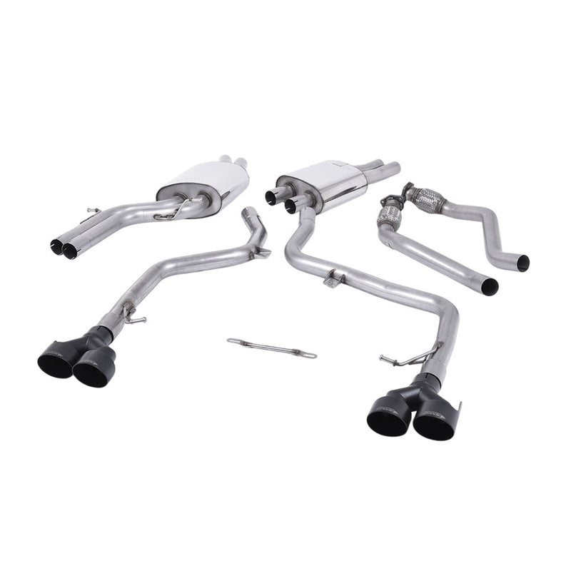 Milltek Cat Back Exhaust Audi S5 3.0 TFSi B8.5 Coupe and Cabriolet 11-16
