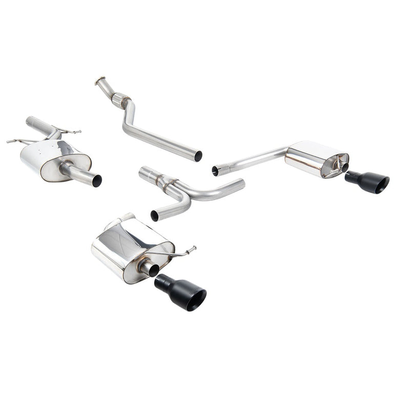Milltek Cat Back Exhaust Audi A4 2.0 TFSi S-Line B8 (2WD and Quattro manual-only) Saloon and Avant 08-11