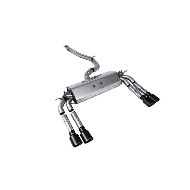 Milltek Cat Back Exhaust Audi S3 2.0 TFSi Quattro Saloon and Cabrio 8V.2 (GPF Equipped Models Only) 19-20