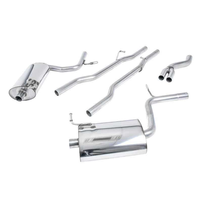 Milltek Cat Back Exhaust Audi A4 2.0 TFSi B7 Quattro and DTM 05-08