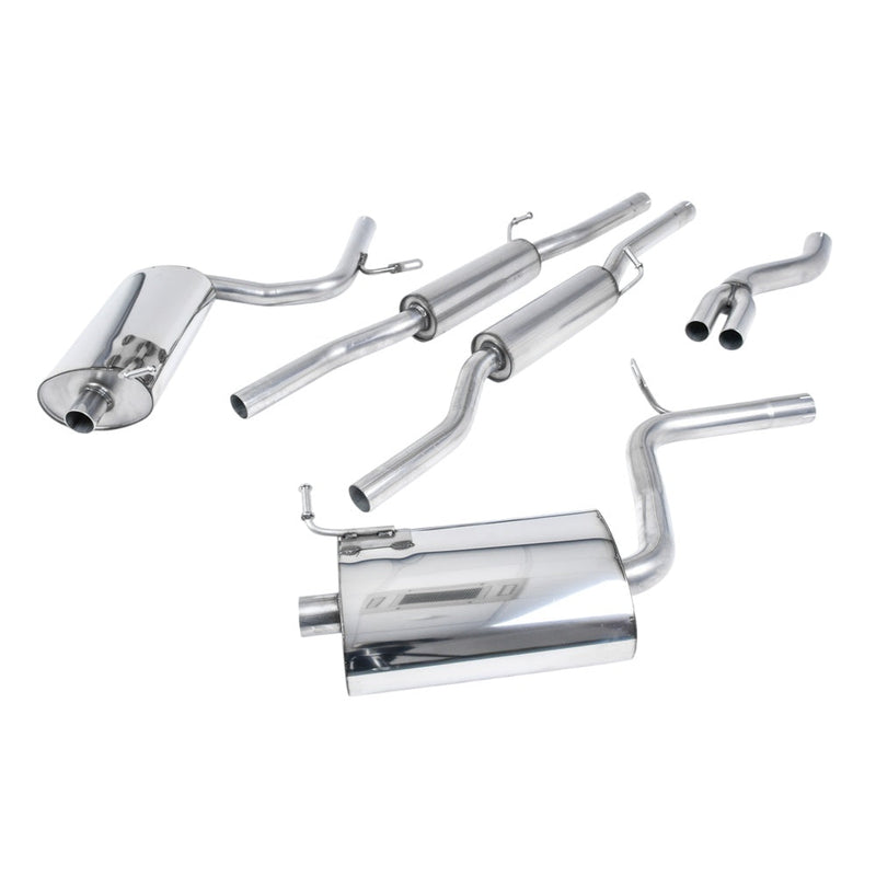 Milltek Cat Back Exhaust Audi A4 2.0 TFSi B7 Quattro and DTM 05-08