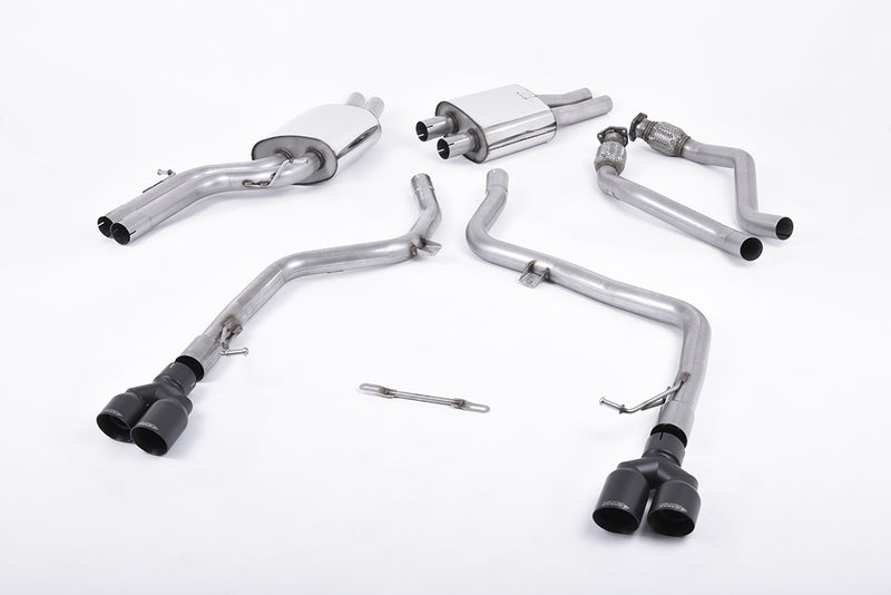 Milltek Cat Back Exhaust Audi S5 3.0 TFSi B8 Coupe and Cabriolet (S-Tronic) 09-11