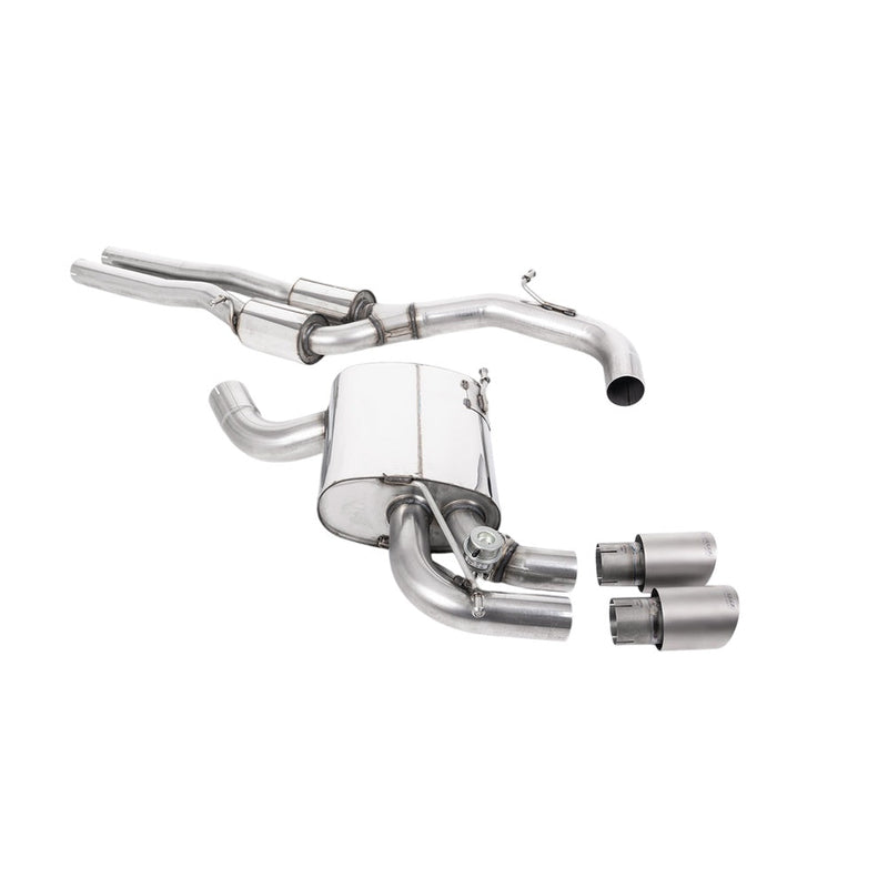 Milltek Cat Back Exhaust Audi RS3 Sportback S-Tronic (8P) 11-12